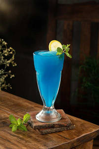 Blue Angel Mocktail