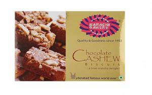 Karachi Choco Cashew Biscuits [400 Grams]