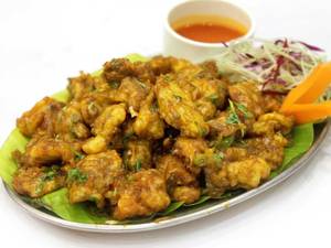 Baby Corn Manchurian (Gravy)