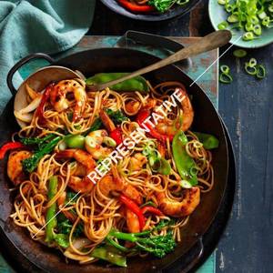 Schezwan Prawn Noodles 
