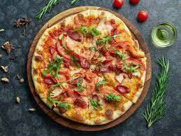 Seekh kebab pizza