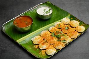 Ghee Podi Idli