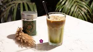 Dirty Matcha Latte (house Special!)
