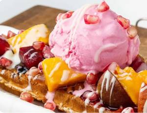 The Fruit Bliss Waffle