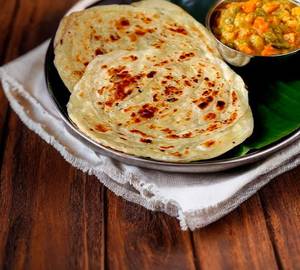 3 parotha  Veg Kuruma