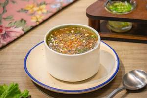 Veg Burnt Garlic Soup