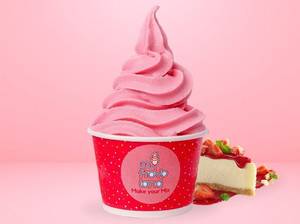Strawberry Cheesecake Frozen Yogurt