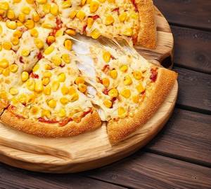 9" Sweet Corn pizza