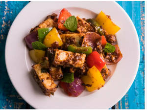Paneer Chilly Salad 
