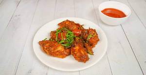 Chicken Pan Fried Momos [5 Pieces]