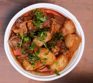 Pork Dry Fry With Bamboo Shoot