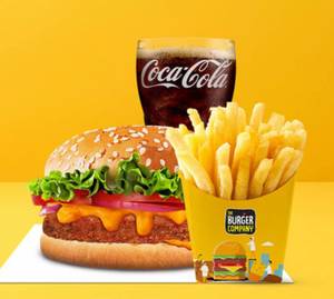 Tandoori Chicken Burger + Salted Fries + Pepsi (250Ml)