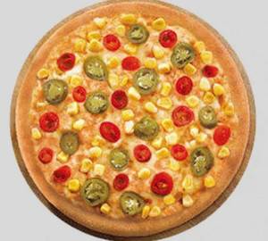 Spicy paneer tango special pizza