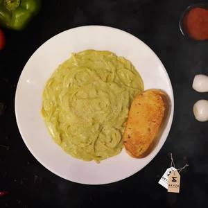 Chicken Spaghetti Al. Pesto