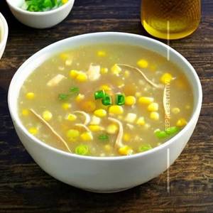 Sweet corn selfish soup