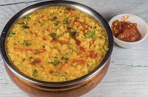 Dal Khichdi With Tadka