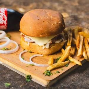 Chicken Shawarma Burger Combo