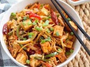 Schezwan Paneer  Noodles 