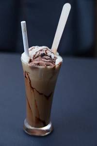 Cold Coffee With Ice Cream