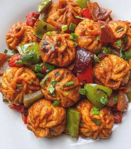 Chilli Manchurian Momos