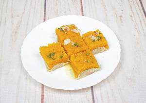 Moong Dal Barfi [ ghee sweets ]