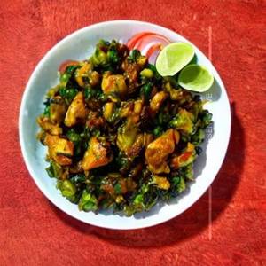 Chicken pot kaleji roasted