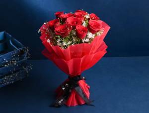 Romantic Red Rose Bouquet