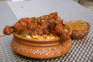 Chicken Rambo Biryani (leg Piece)