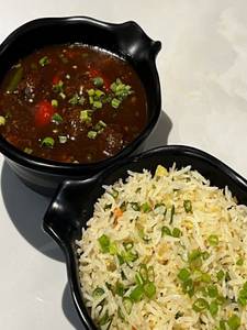 Veggie Manchurian Combo