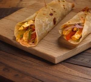 Double Paneer Tikka  Kathi Roll