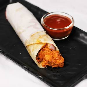 Tandoori chicken roll