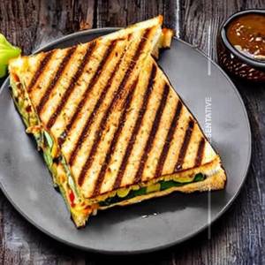 Grilled Veg Cheese Sandwich 