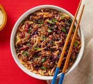 Schezwan Beef Noodles