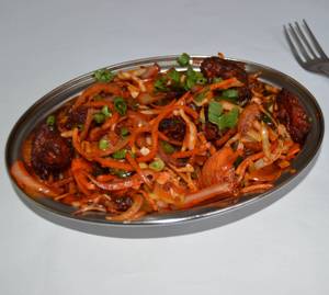 Veg Manchurian Noodles