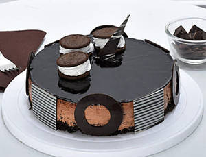 Eggless Oreo Chocolate Cake [500 Gms]