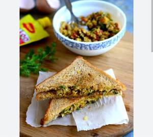 Paneer Bhurji Toast