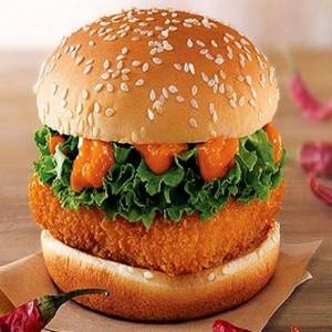 Paneer Patty Burger