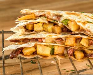 Potato And Veggie Quesadilla