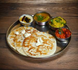 Single Loni sponge dosa