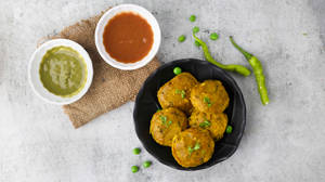 Baked vada (4 pieces)