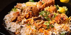Hyderabadi Chicken Dum Biryani