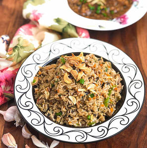 Mushroom Fried Rice