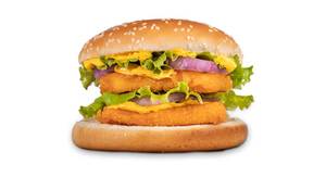 Chunky Paneer Double Patty Burger