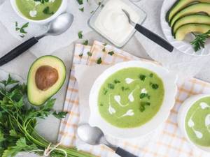 Green Avocado Soup