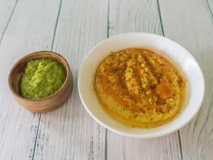 Schezwan Locho without Cheese