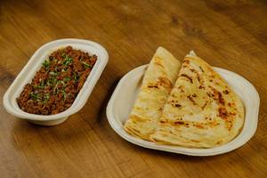 Mutton Keema Kaleji Free Lachha Paratha 2 Pc