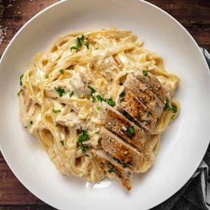 Alfredo Spaghetti Chicken