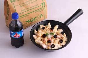 White Sauce Pasta + Thumps Up (250ML)