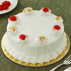 Plain Vanilla Eggless Cake