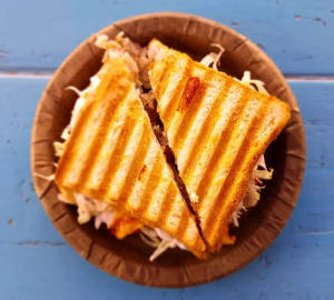 Grilled Tomato Cheese Sandwich